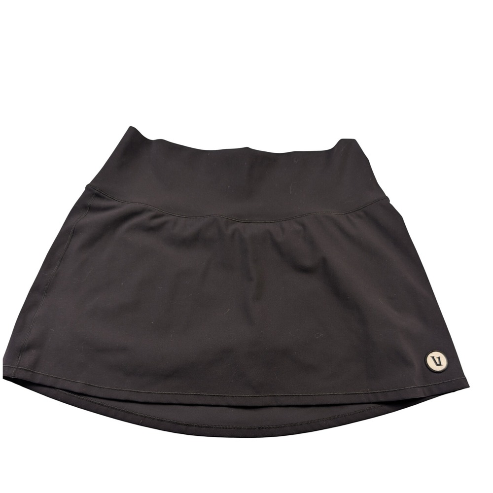 Vuori Clementine Skort Black Athletic Tennis Golf Skirt VW3005 Womens Size M